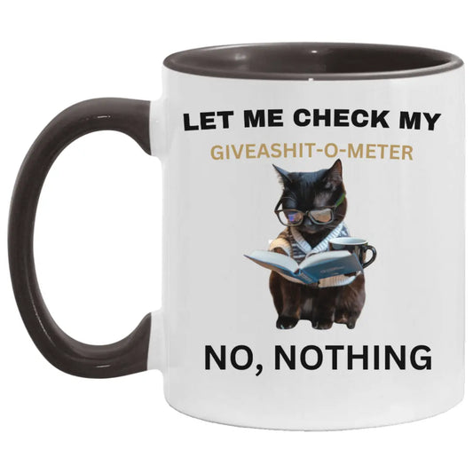 Black Cat 11 oz. Accent Mug AnywherePOD