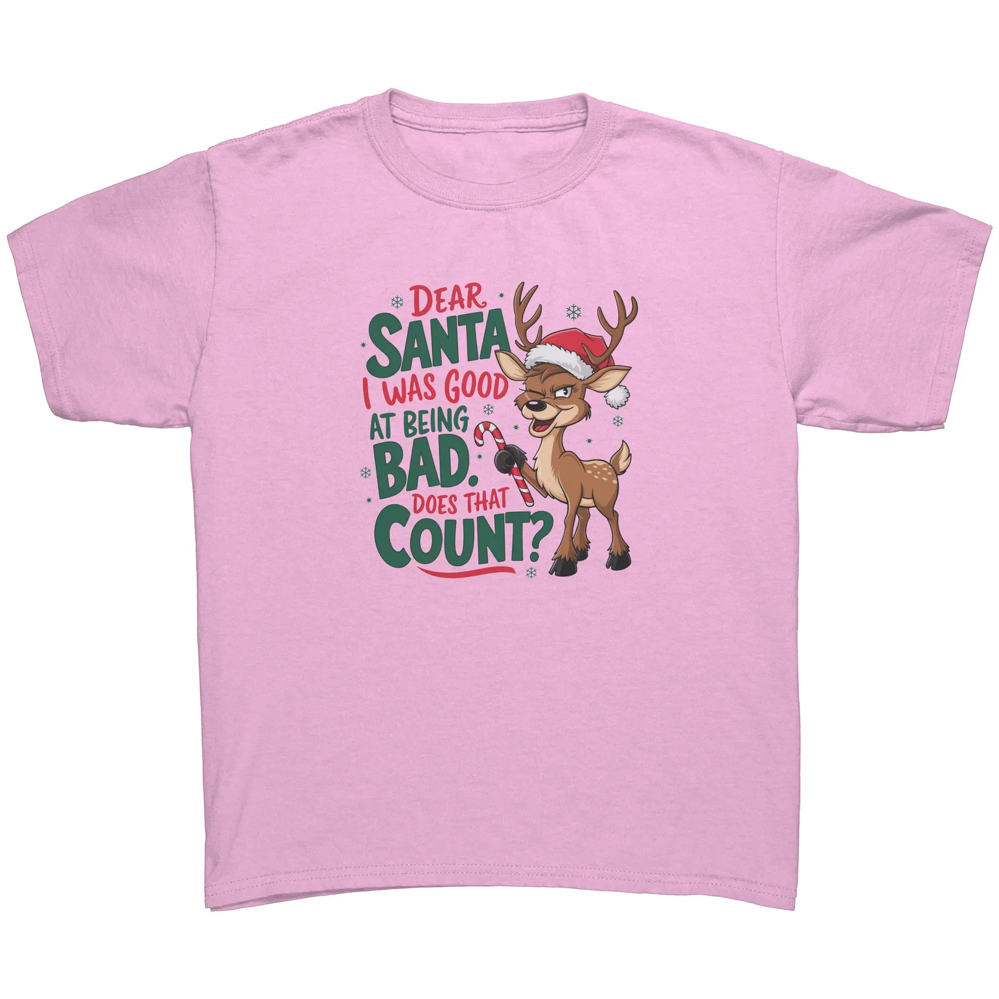 Dear Santa I was Good Children T- Shirt AnywherePOD