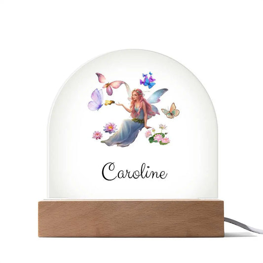 Personalized Plaque Fairy Acrylic Dome Plaque