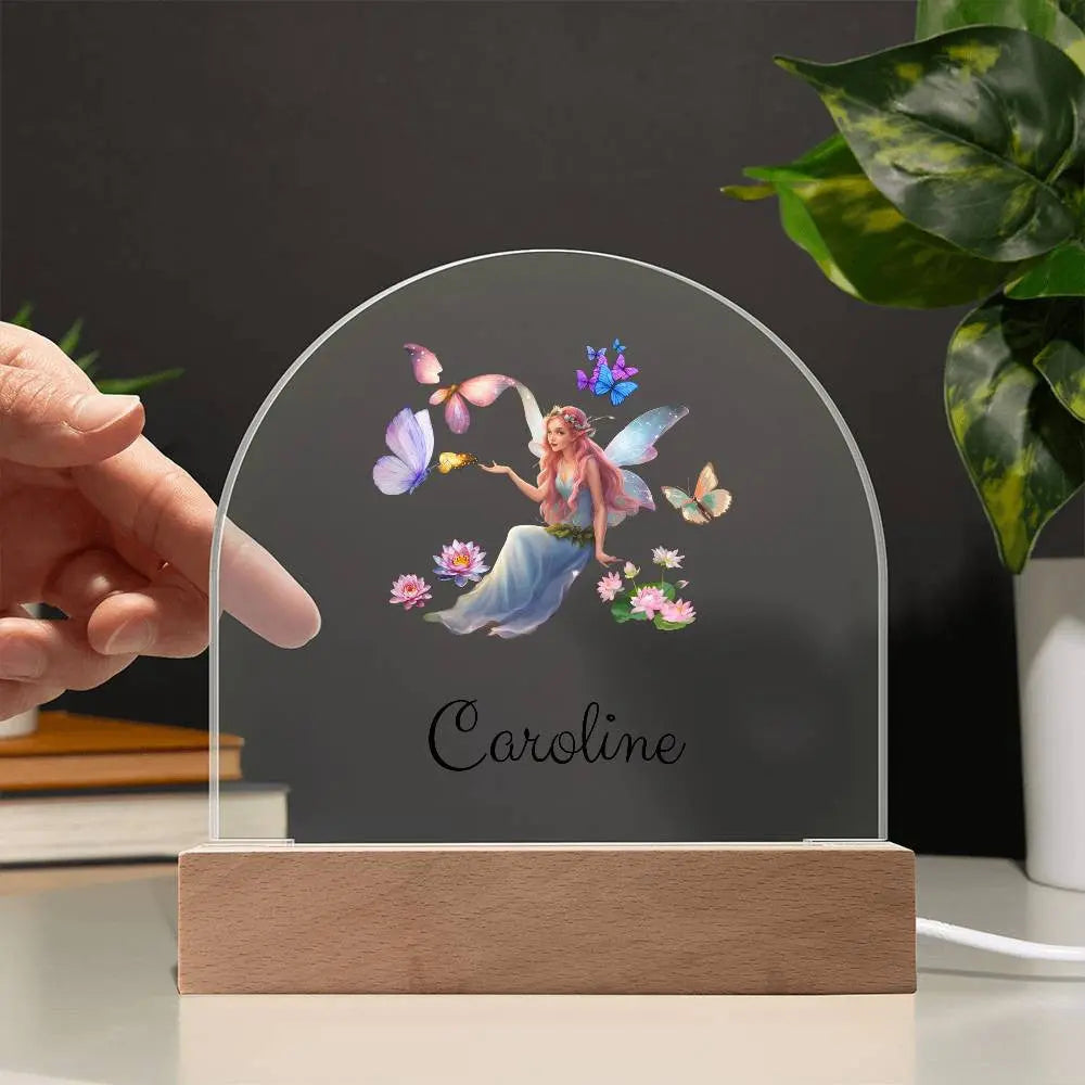 Personalized Fairy Acrylic Dome Plaque AnywherePOD