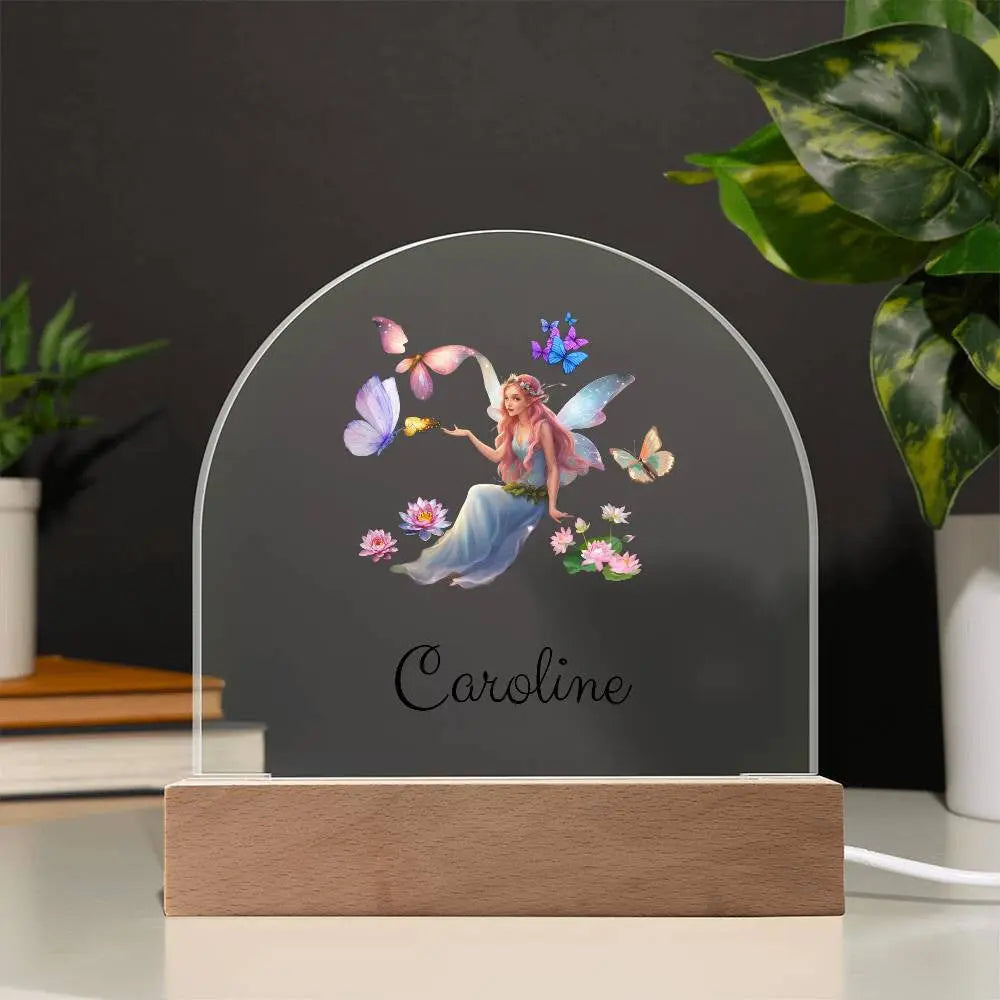 Personalized Fairy Acrylic Dome Plaque AnywherePOD