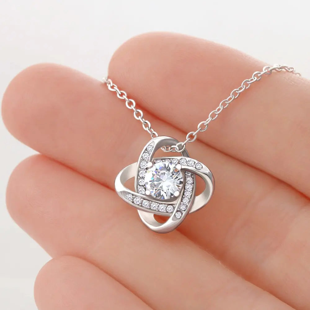 Love Knot Necklace ShineOn Fulfillment