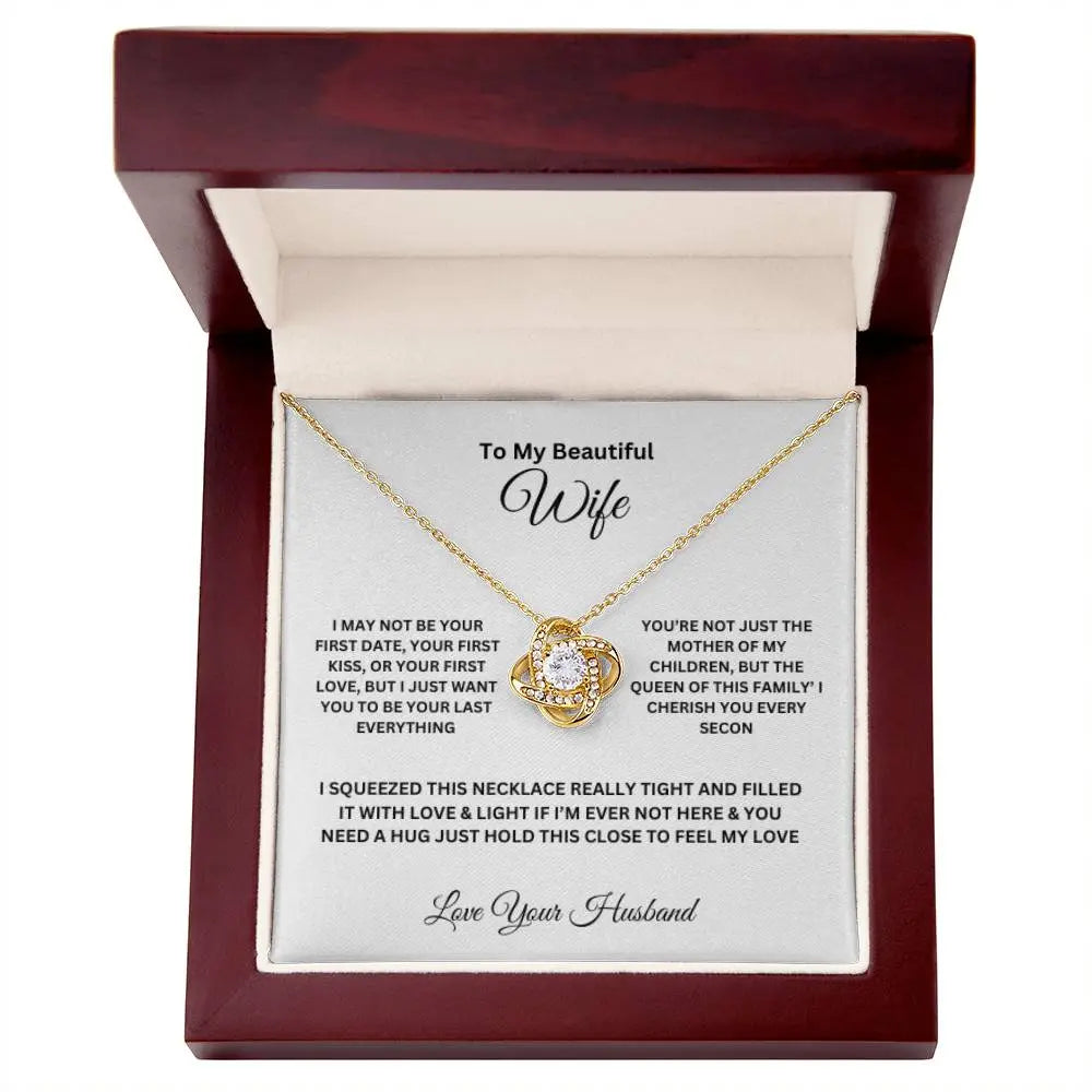 Love Knot Necklace ShineOn Fulfillment