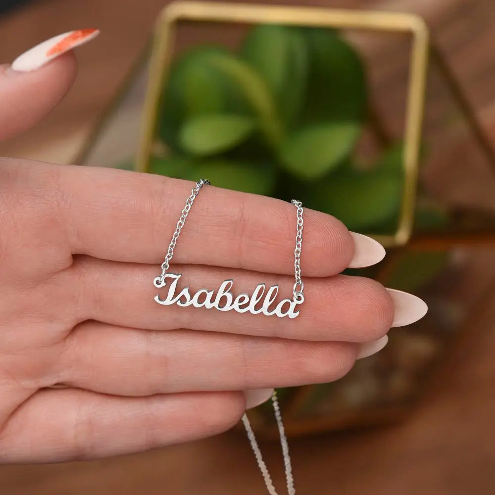 Personalized Name Necklace ShineOn Fulfillment