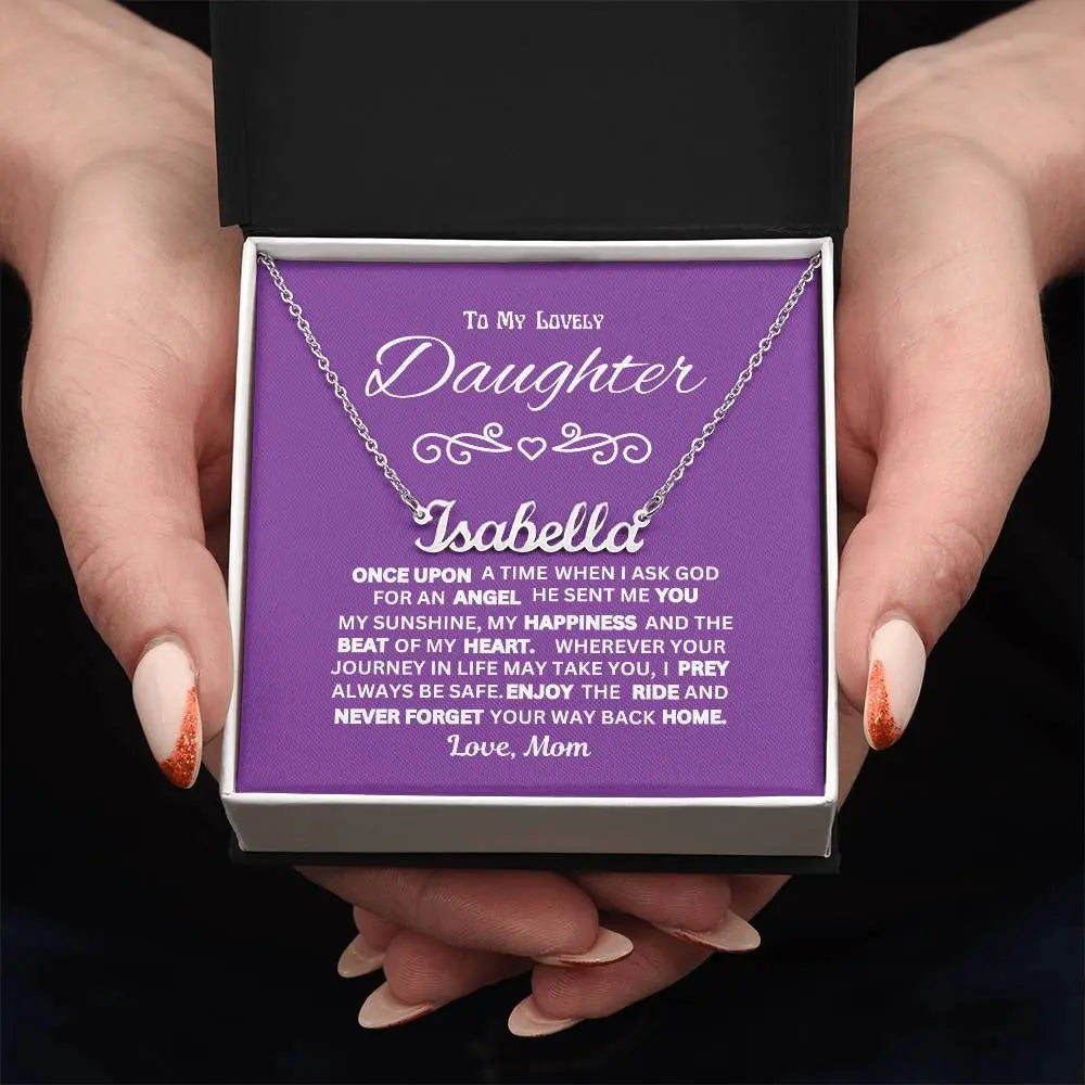 Personalized Name Necklace ShineOn Fulfillment