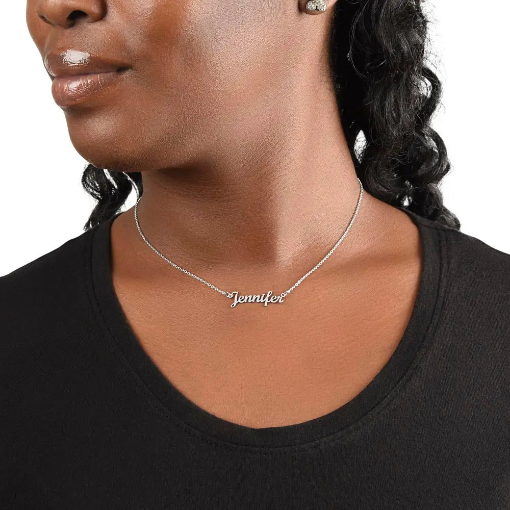 Personalized Name Necklace ShineOn Fulfillment
