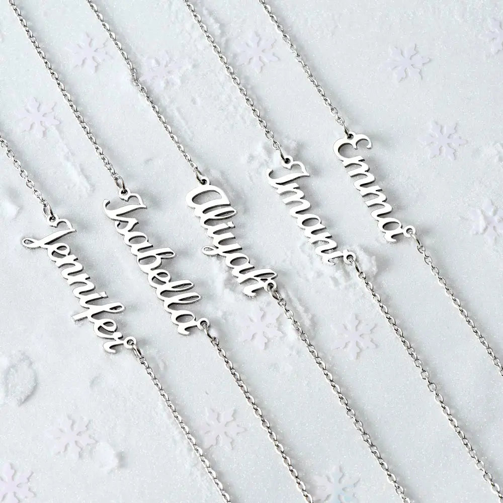 Personalized Name Necklace ShineOn Fulfillment