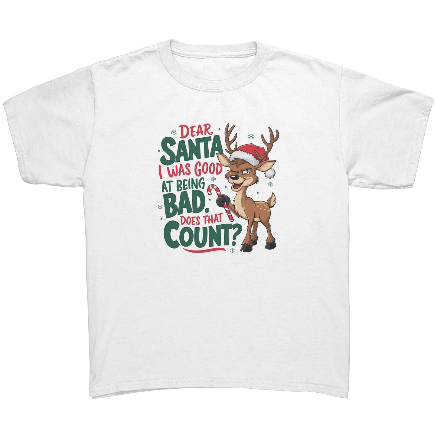 Dear Santa I was Good Children T- Shirt AnywherePOD