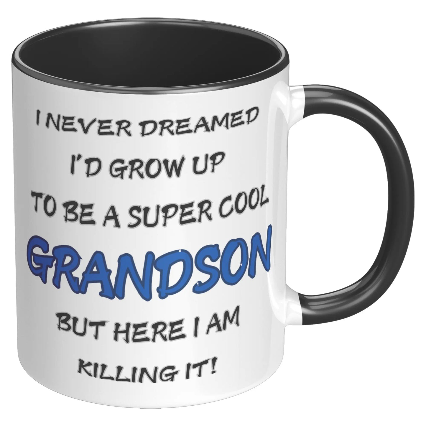 I NEVER DREAMED I'D 11oz Accent Mug AnywherePOD
