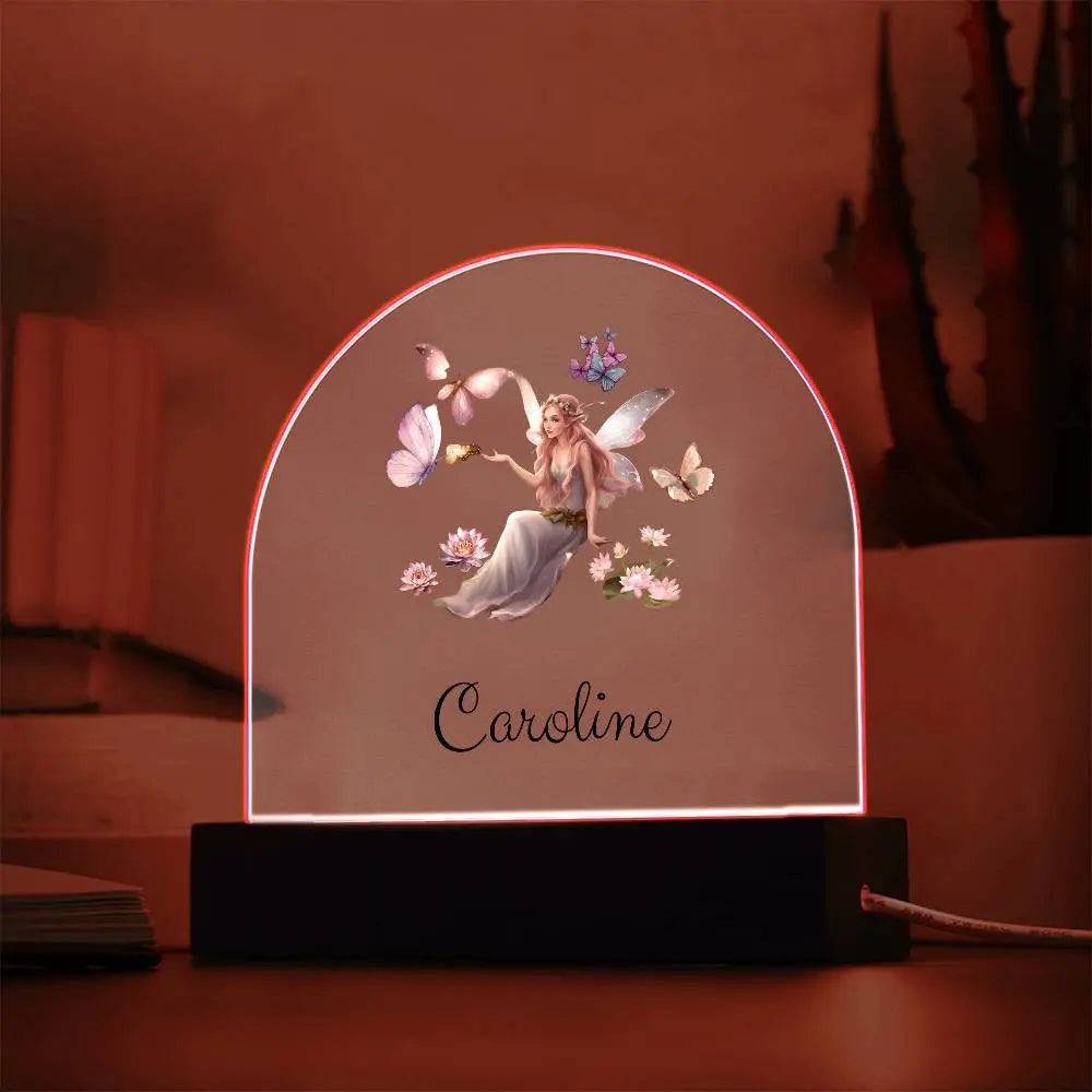 Personalized Fairy Acrylic Dome Plaque AnywherePOD