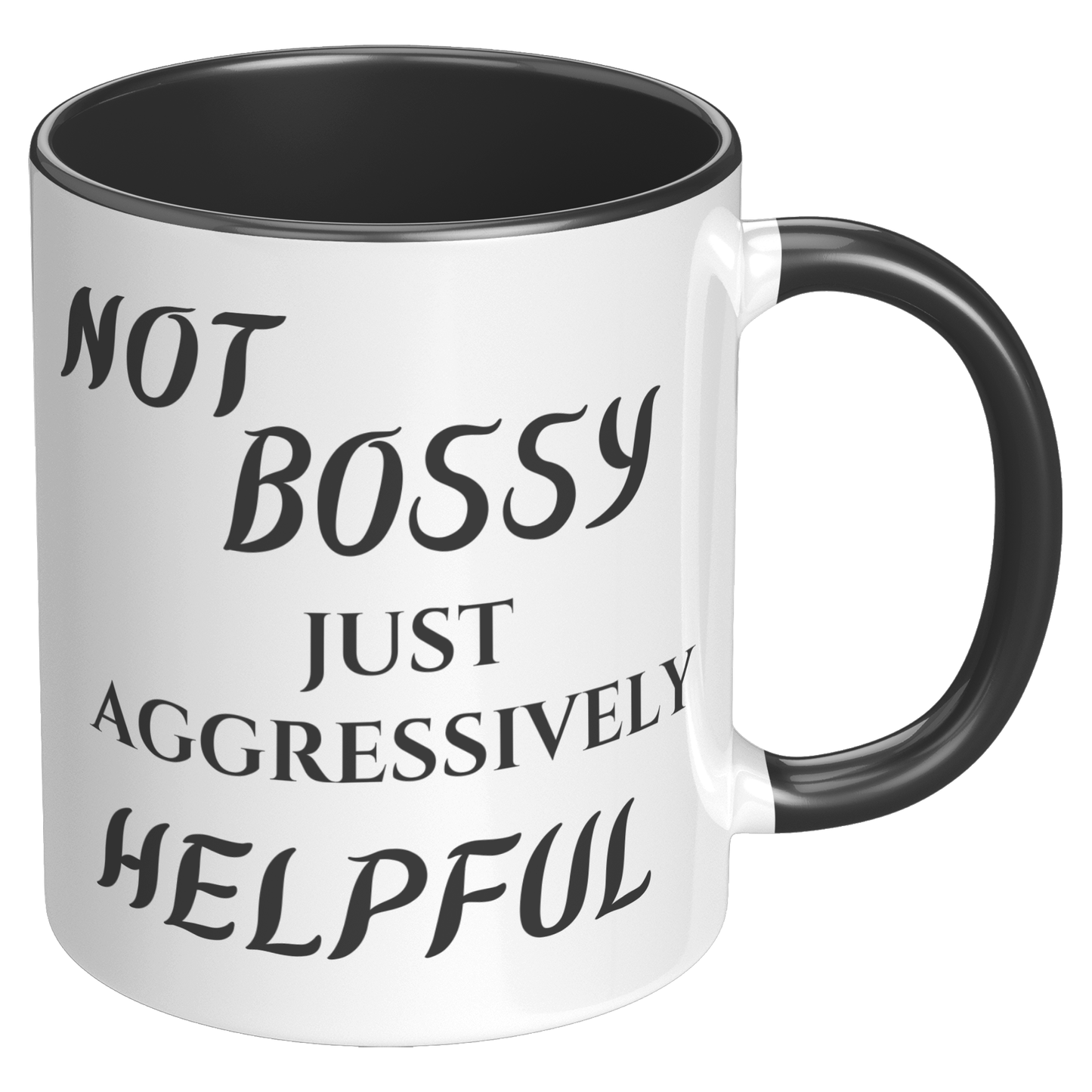 NOT BOSSY 11oz Accent Mug