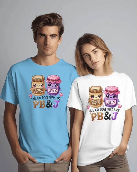 Graphic Tee Shirt  Couple