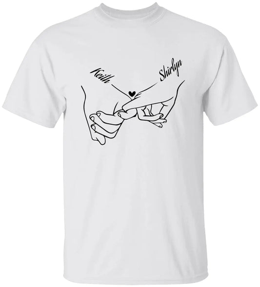 Loving Hands Graphic Tee white