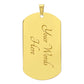 All You Need Graduation Dog Tag ShineOn Fulfillment