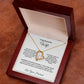 To My Beautiful Wife Forever Love Necklace Gifts for Her