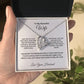 To My Beautiful Wife Forever Love Necklace Gifts for Her